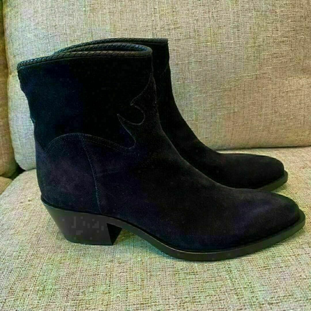 イタリア製 サルトル ショートブーツ ブラック シューズ 靴