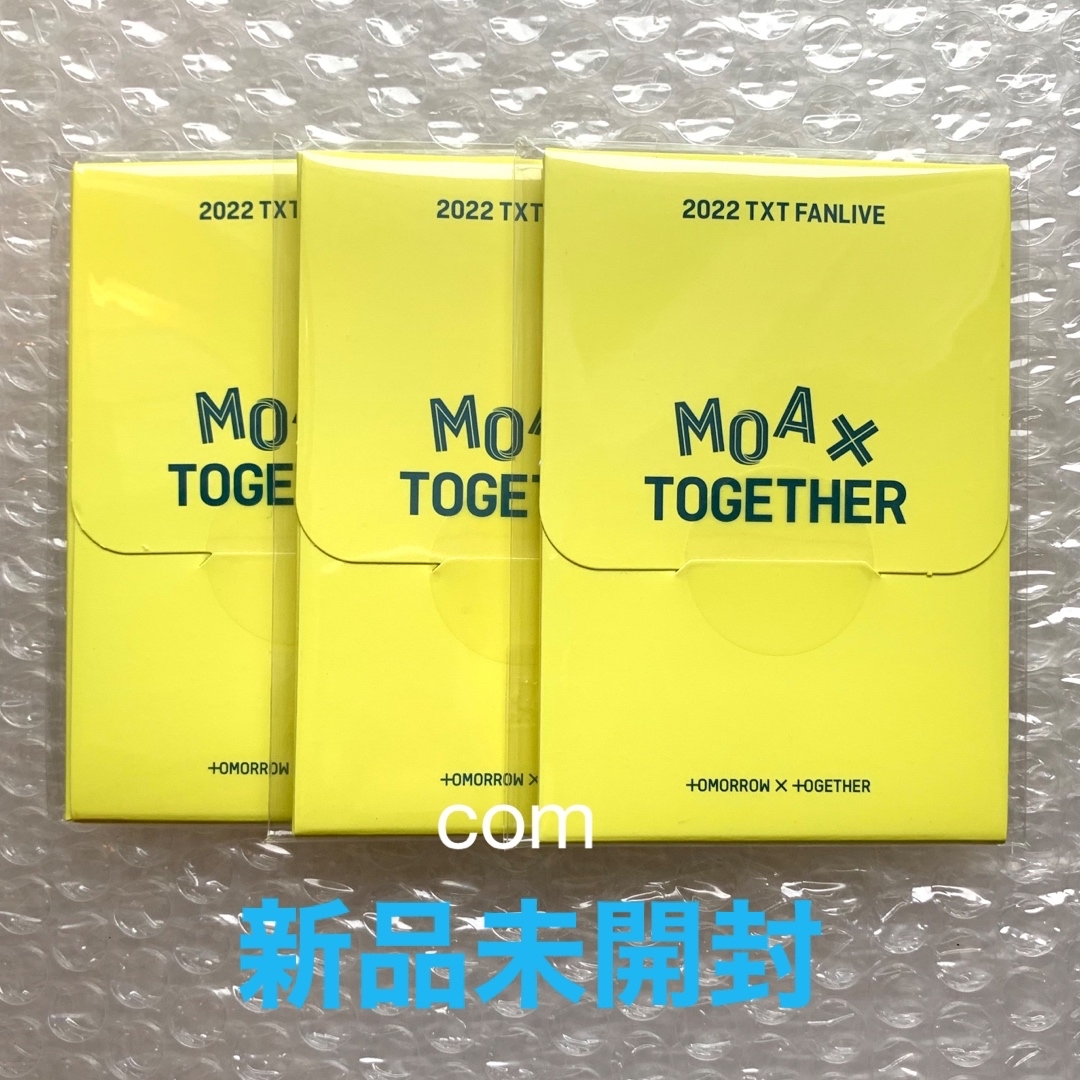 新品未開封 moa x together txt ミニフォト トゥバ