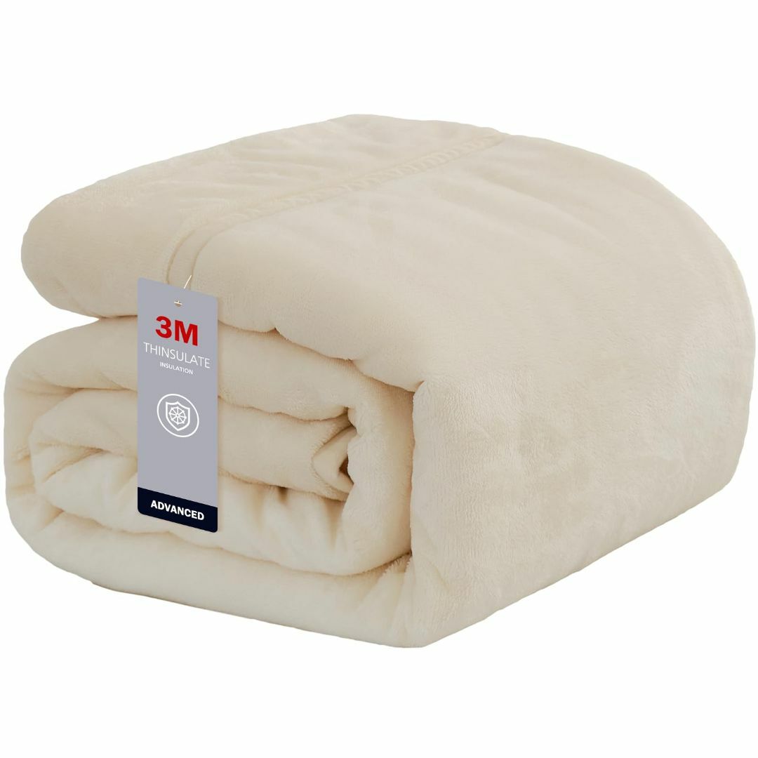 Keusnix シンサレート 毛布 ダブル ブランケット 厚手 冬用 3Mシンサポリエステル100％　詰めもの