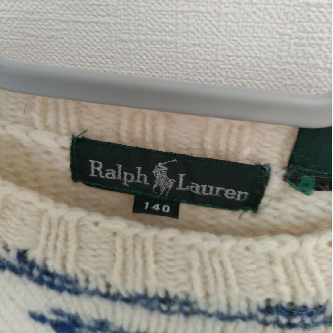 Ralph Lauren(ラルフローレン)の【2枚組】ラルフローレン　子供　トナカイ　セーター キッズ/ベビー/マタニティのキッズ服男の子用(90cm~)(ニット)の商品写真