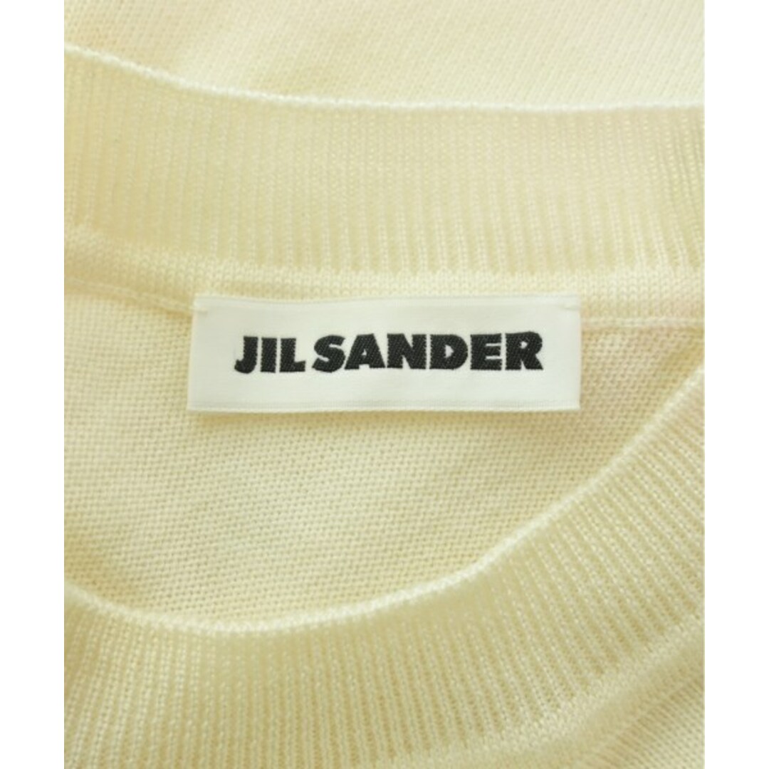 JIL SANDER ニット・セーター 34(XXS位) アイボリーあり光沢