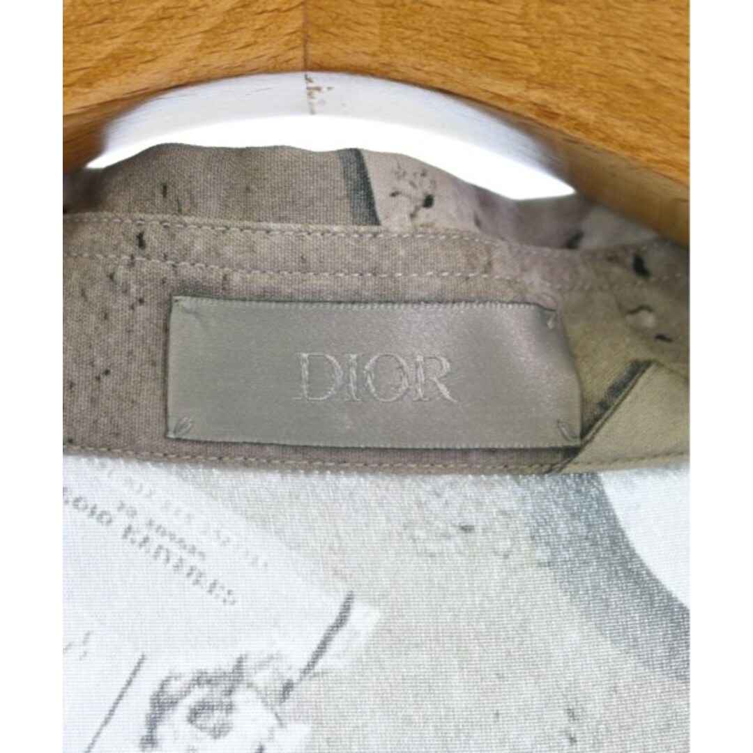 Dior Homme カジュアルシャツ 40(L位) グレー(総柄)