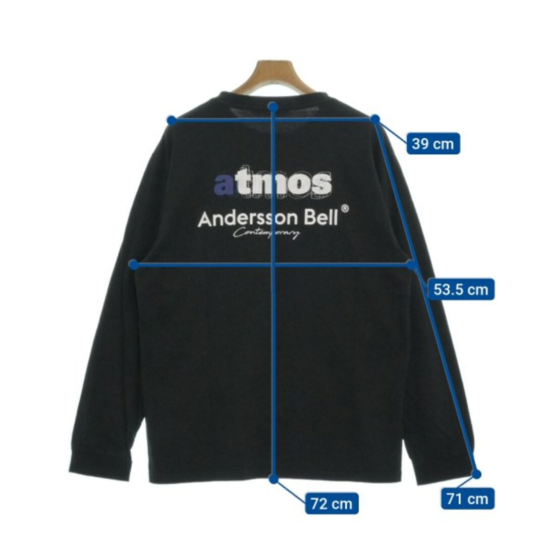 atmos(アトモス)のATMOS アトモス Tシャツ・カットソー M 黒 【古着】【中古】 メンズのトップス(Tシャツ/カットソー(半袖/袖なし))の商品写真