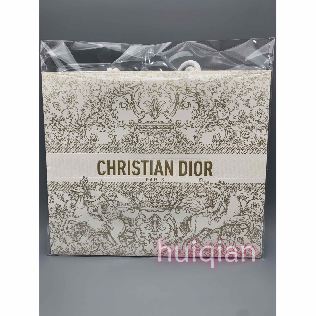 Christian Dior(クリスチャンディオール)の2点セット　 ディオール ショッパー　最新 ホリデー 限定 クリスマス 2023 レディースのバッグ(ショップ袋)の商品写真