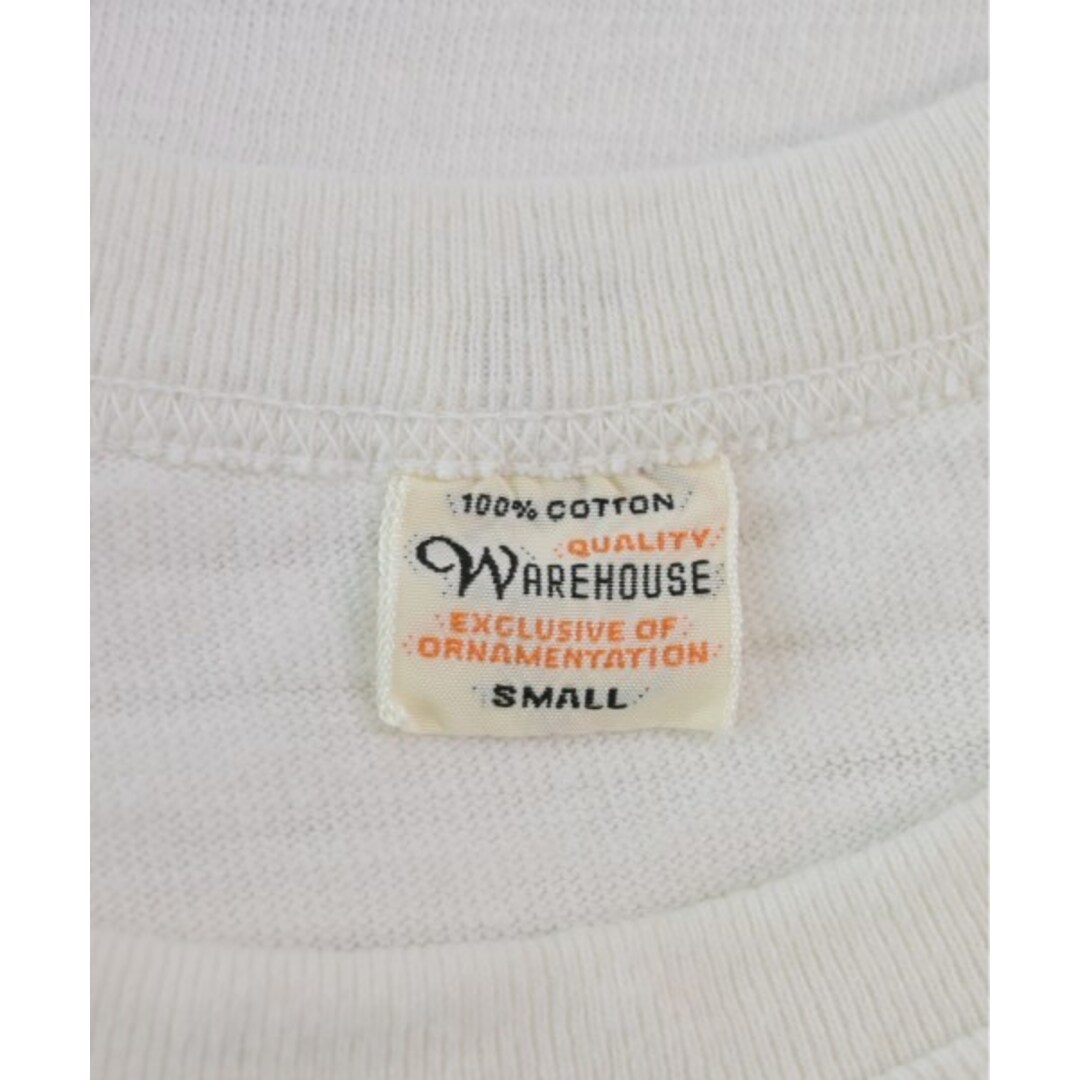 WAREHOUSE(ウエアハウス)のWAREHOUSE ウエアハウス Tシャツ・カットソー S 白 【古着】【中古】 レディースのトップス(カットソー(半袖/袖なし))の商品写真