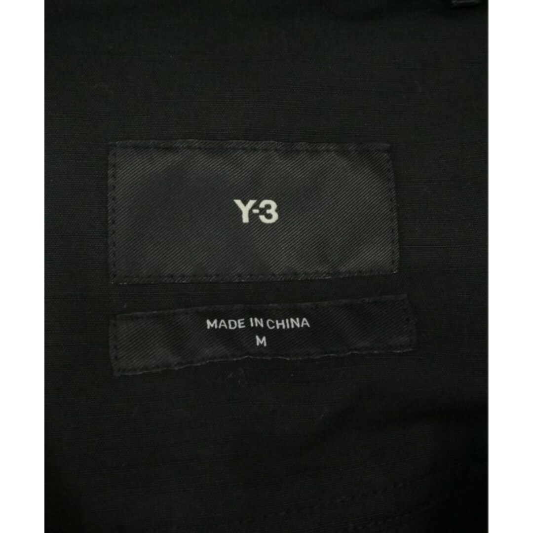 Y-3(ワイスリー)のY-3 ワイスリー カジュアルシャツ M 黒 【古着】【中古】 メンズのトップス(シャツ)の商品写真