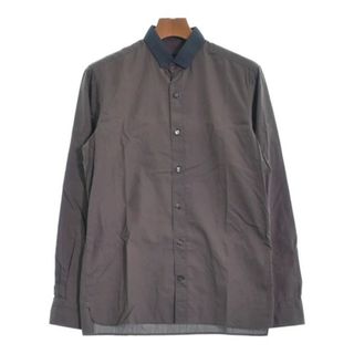 ランバン(LANVIN)のLANVIN ランバン ドレスシャツ 38(S位) グレー系 【古着】【中古】(シャツ)