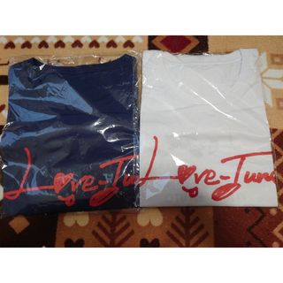 セブンオーダー(7ORDER)の7ORDER Love-tune Live 2017 Tシャツ 白、紺色セット(アイドルグッズ)