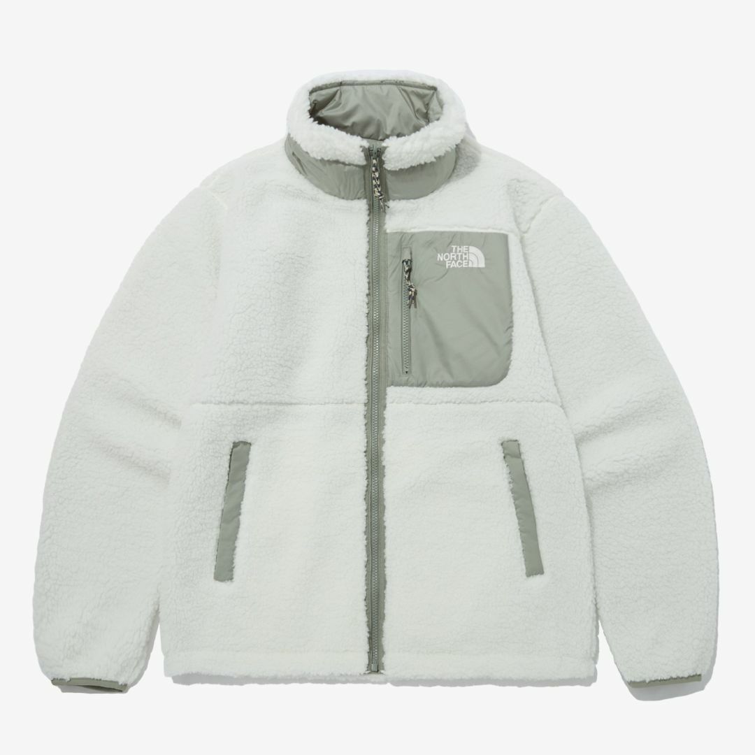 THE NORTH FACE(ザノースフェイス)のノースフェイス　フリースジャケット　ホワイトレーベル　韓国限定　 プレイグリーン レディースのジャケット/アウター(ブルゾン)の商品写真