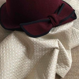 ランバンオンブルー(LANVIN en Bleu)のLANVIN ribbon hat🎀(ハット)