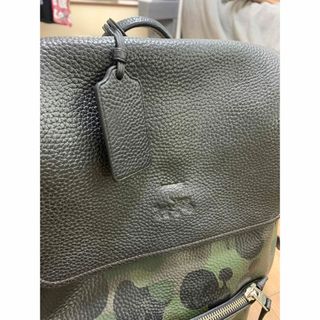 COACH - Coach レザー バックパック 迷彩 カモフラ コーチの通販 by