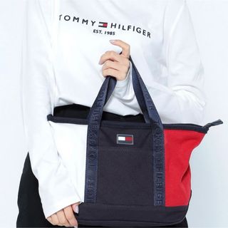 トミーヒルフィガー(TOMMY HILFIGER)の【未使用品】TOMMY HILFIGER  ミニトートバッグ オンライン限定品(トートバッグ)