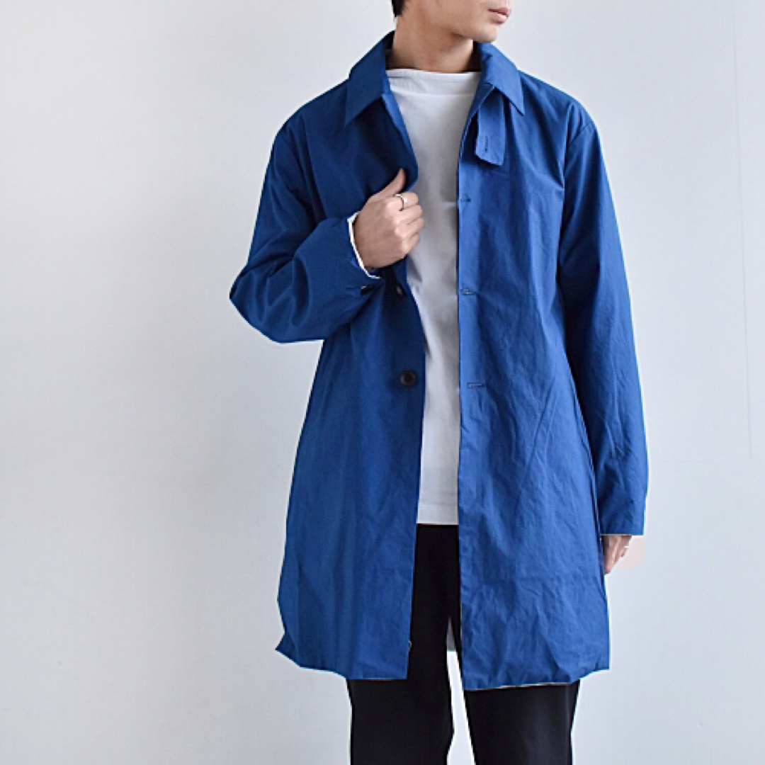 EEL - サイズS!EEL Productsサクラコート(ブルー) コットンショップ
