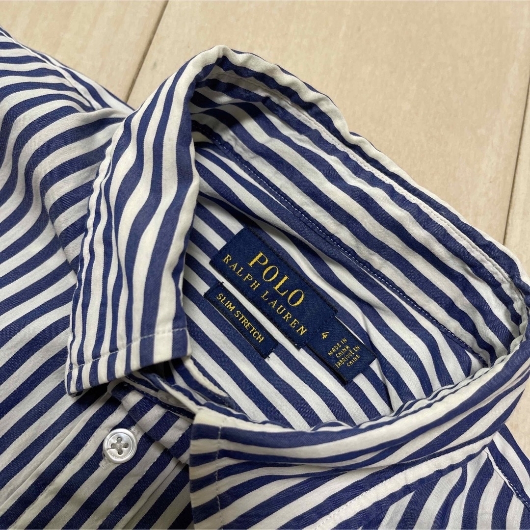 POLO RALPH LAUREN(ポロラルフローレン)のラルフローレン  ストライプシャツ レディースのトップス(シャツ/ブラウス(長袖/七分))の商品写真