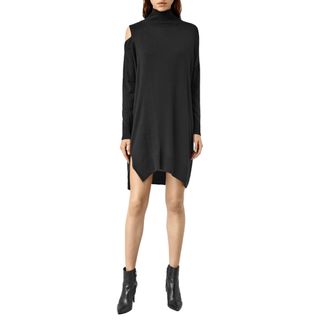 All Saints - 美品 ALLSAINTS セシリーツイストドレス ニットワンピース