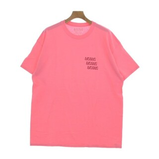 BISOUS ビズ Tシャツ・カットソー XL ピンク 【古着】【中古】(Tシャツ/カットソー(半袖/袖なし))