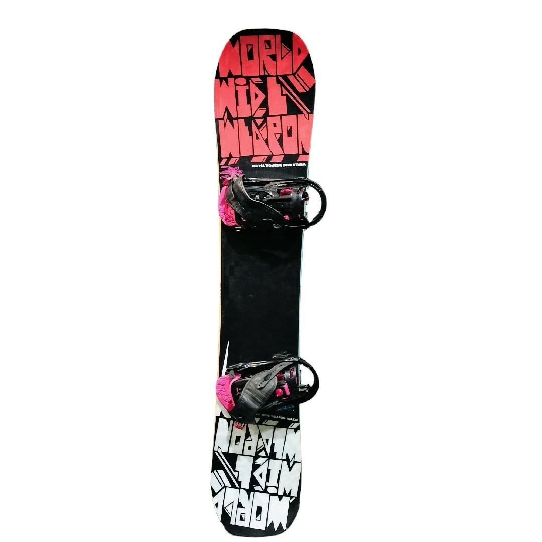 K2 - 【初心者向け】K2 スノーボード 154cm ビンディング サロモン