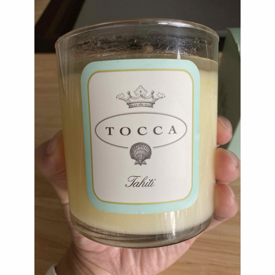 TOCCA(トッカ)のTOCCA candelina tahiti トッカ アロマキャンドル 300g コスメ/美容のリラクゼーション(キャンドル)の商品写真