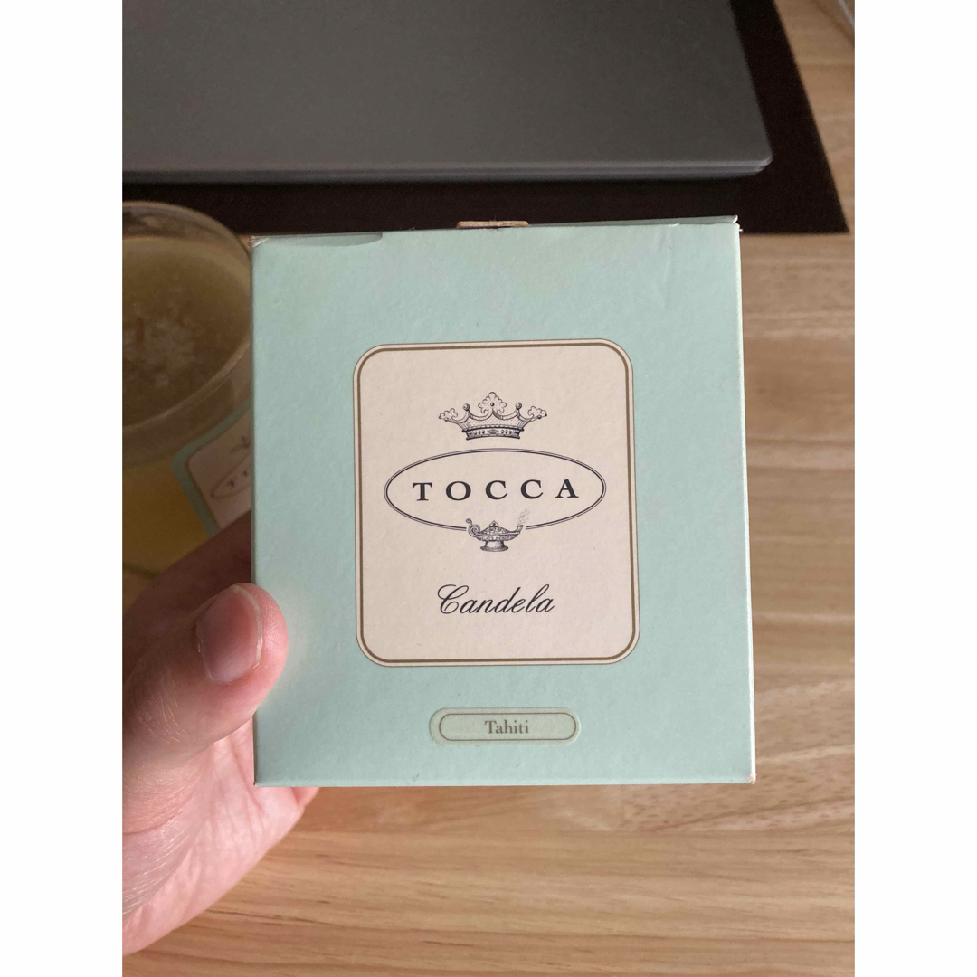 TOCCA(トッカ)のTOCCA candelina tahiti トッカ アロマキャンドル 300g コスメ/美容のリラクゼーション(キャンドル)の商品写真