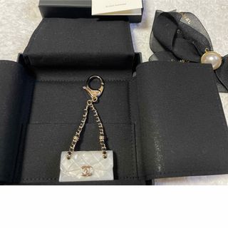 シャネル(CHANEL)の新品 シャネル CHANEL マトラッセ バッグ キーホルダー チャーム(キーホルダー)