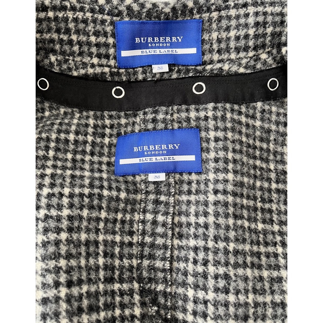 未使用♢BURBERRY BLUE LABEL ショートトレンチコート 未使用♢BURBERRY BLUE LABEL ショートトレンチコート
