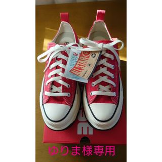 オールスター(ALL STAR（CONVERSE）)のコンバースオールスター　トレック ウェーブ　 赤 　25.5cm(スニーカー)