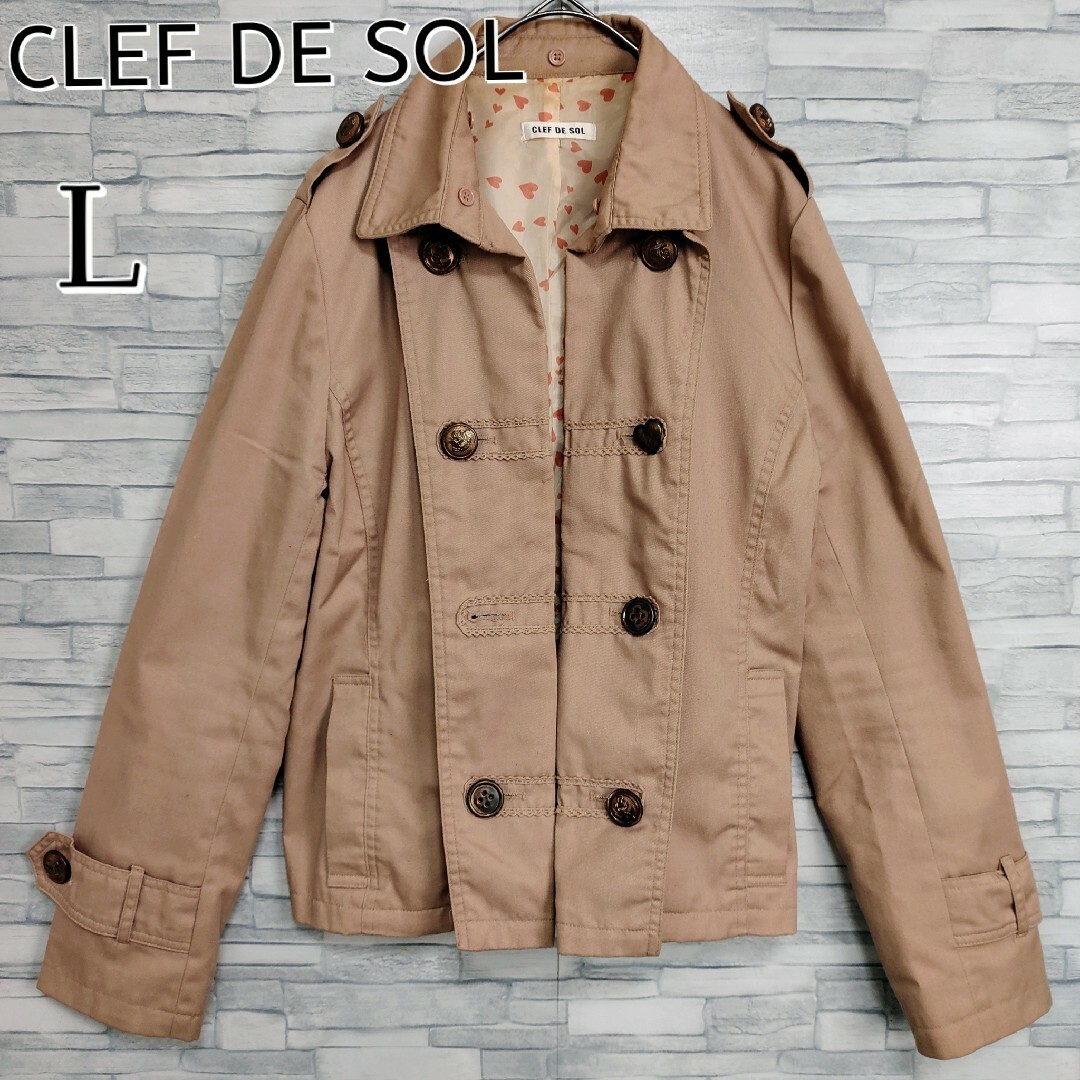 CLEF DE SOL レディース ジャケット L