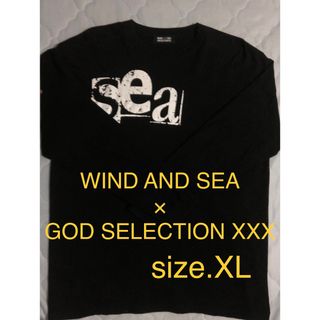 WIND AND SEA × GOD SELECTION Tシャツ　黒　XL