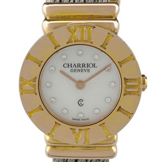 CHARRIOL - シャリオール 腕時計 クォーツ サントロペ 12PD 028R 黒系