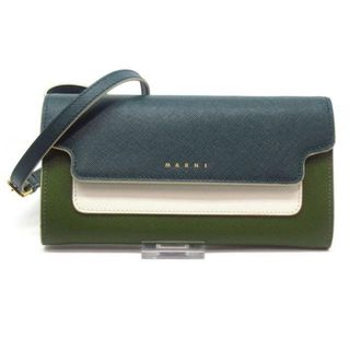 マルニ(Marni)のMARNI(マルニ) 財布美品  ロゴ レザー(財布)