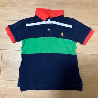 ラルフローレン(Ralph Lauren)のラルフローレン　ポロシャツ　90 ネイビー ポニー(Tシャツ/カットソー)