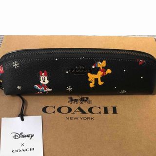 コーチ(COACH)の新品　コーチ　ディズニー　ミッキー　ペンケース(ペンケース/筆箱)