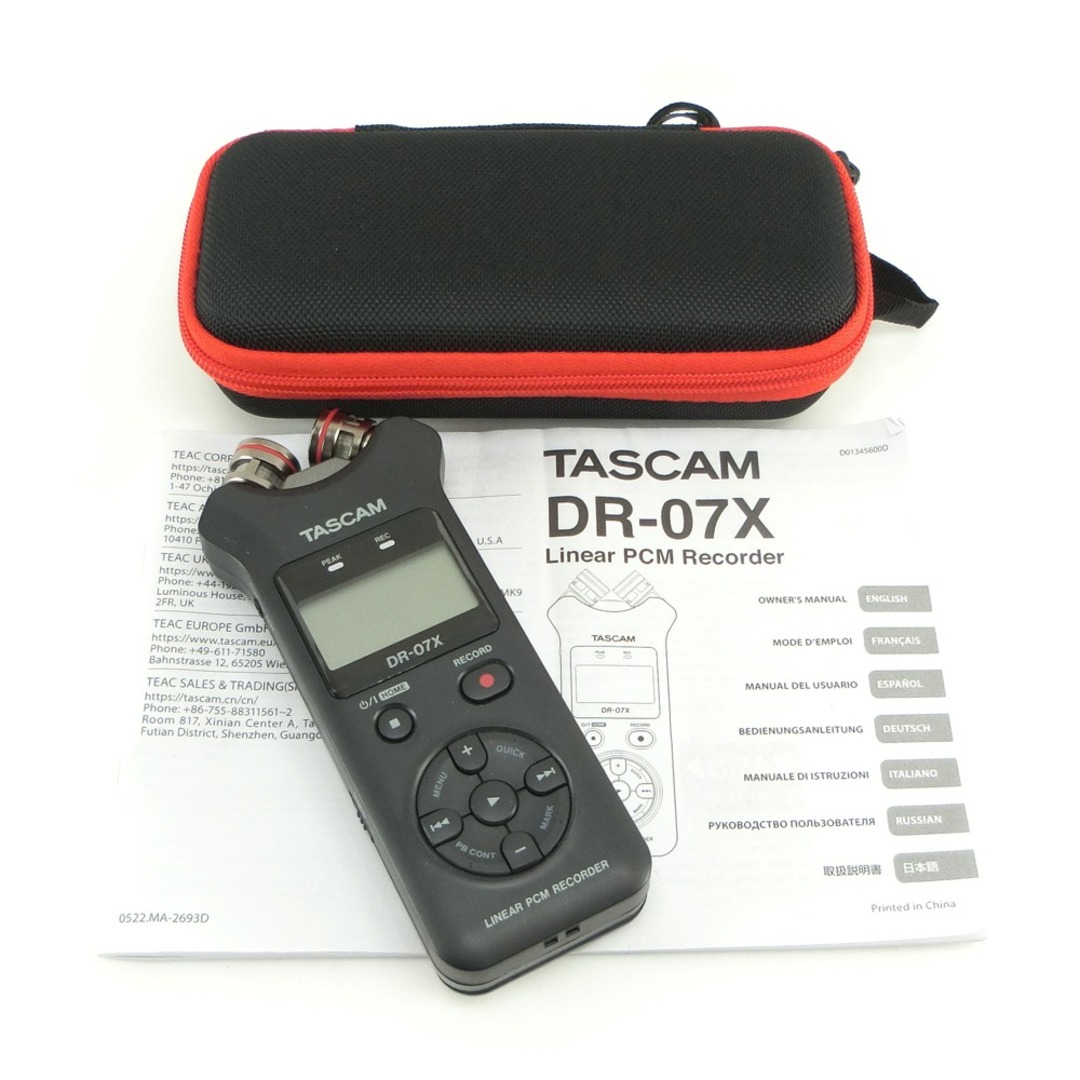 最新デザインの 【TASCAM】タスカム Youtube ハンディレコーダー