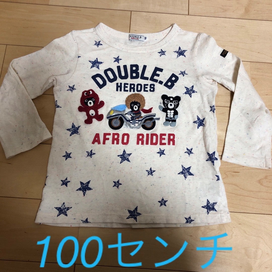 ミキハウス　長袖Tシャツ　100