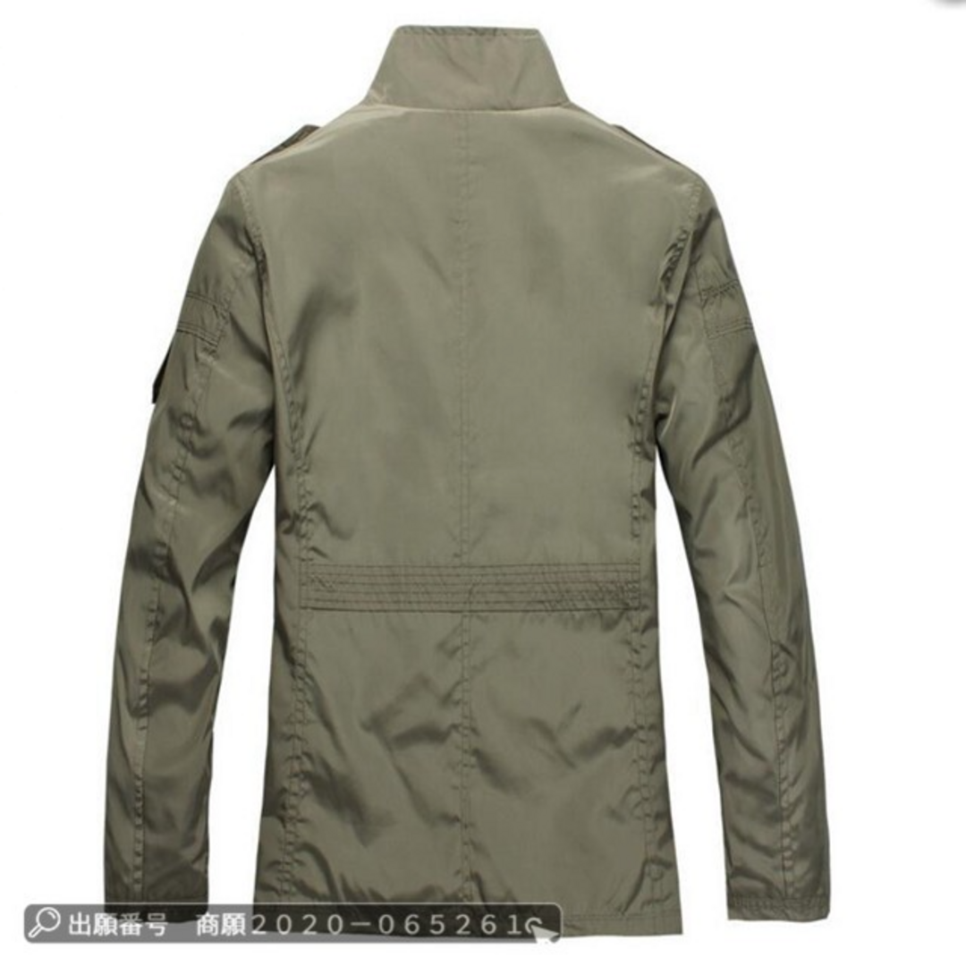 ジャケット/アウターメンズトレンチコート メンズジャケット 長袖 ロング丈 スプリングコート78