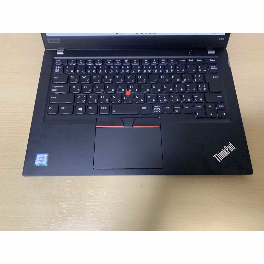 Lenovo(レノボ)のLenovo Thinkpad T490S i7 32G 1T 14型液晶 スマホ/家電/カメラのPC/タブレット(ノートPC)の商品写真