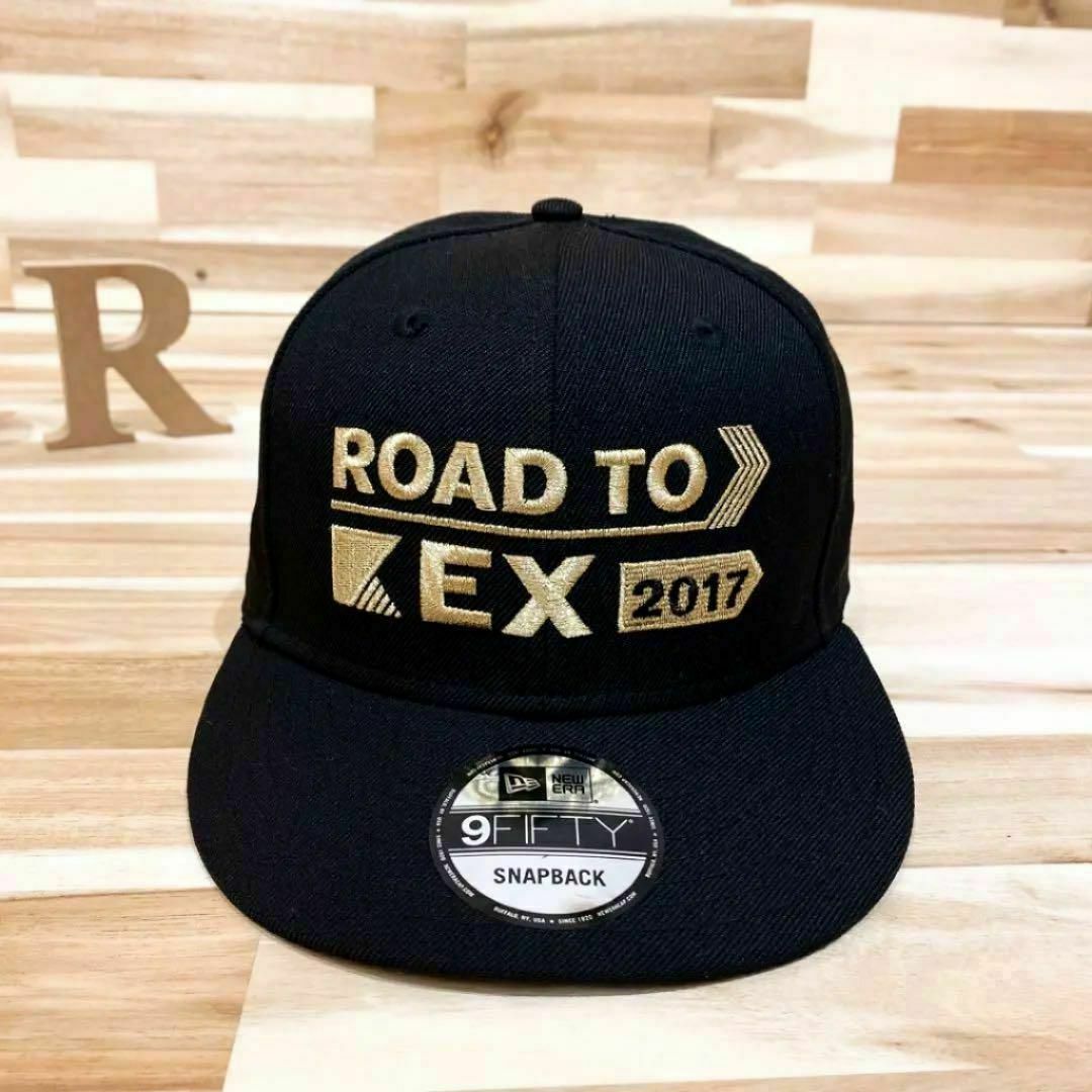 超激レア【ニューエラ】ROAD TO EX 2017 キャップ 黒 バンド非売品