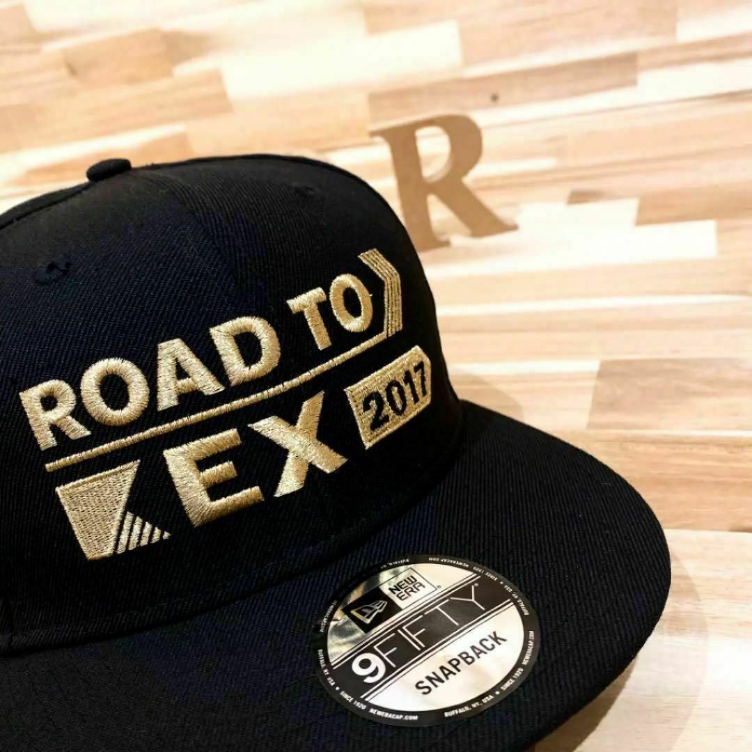 超激レア【ニューエラ】ROAD TO EX 2017 キャップ 黒 バンド非売品