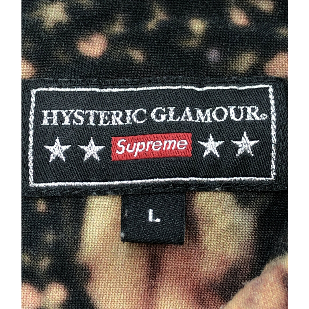 Supreme×HYSTERIC GLAMOUR 半袖シャツ メンズ L