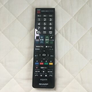 シャープ(SHARP)のSHARP　テレビリモコン　GB123WJSA　AQUOS(その他)