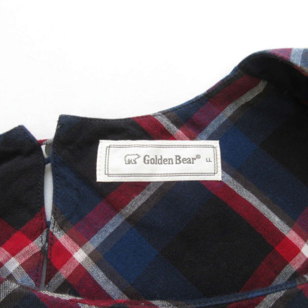 Golden Bear(ゴールデンベア)のゴールデンベア GOLDEN BEAR カットソー プルオーバー チェック レディースのトップス(カットソー(長袖/七分))の商品写真