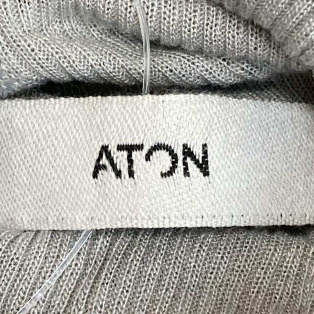 ATON - エイトン 長袖カットソー サイズ2 M -の通販 by ブランディア