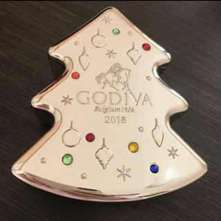 ゴディバ(GODIVA)の新品　クリスマスツリー　GODIVA ゴディバ　ツリー型　小物入れ(小物入れ)