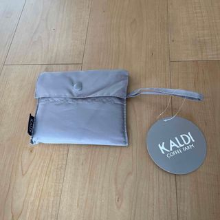 カルディ(KALDI)のカルディ　エコバッグ　グレー(エコバッグ)