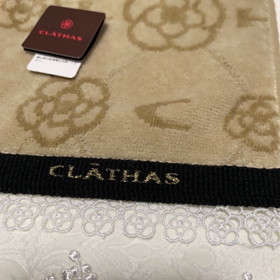 CLATHAS(クレイサス)のクレイサス  ハンカチ　新品 レディースのファッション小物(ハンカチ)の商品写真