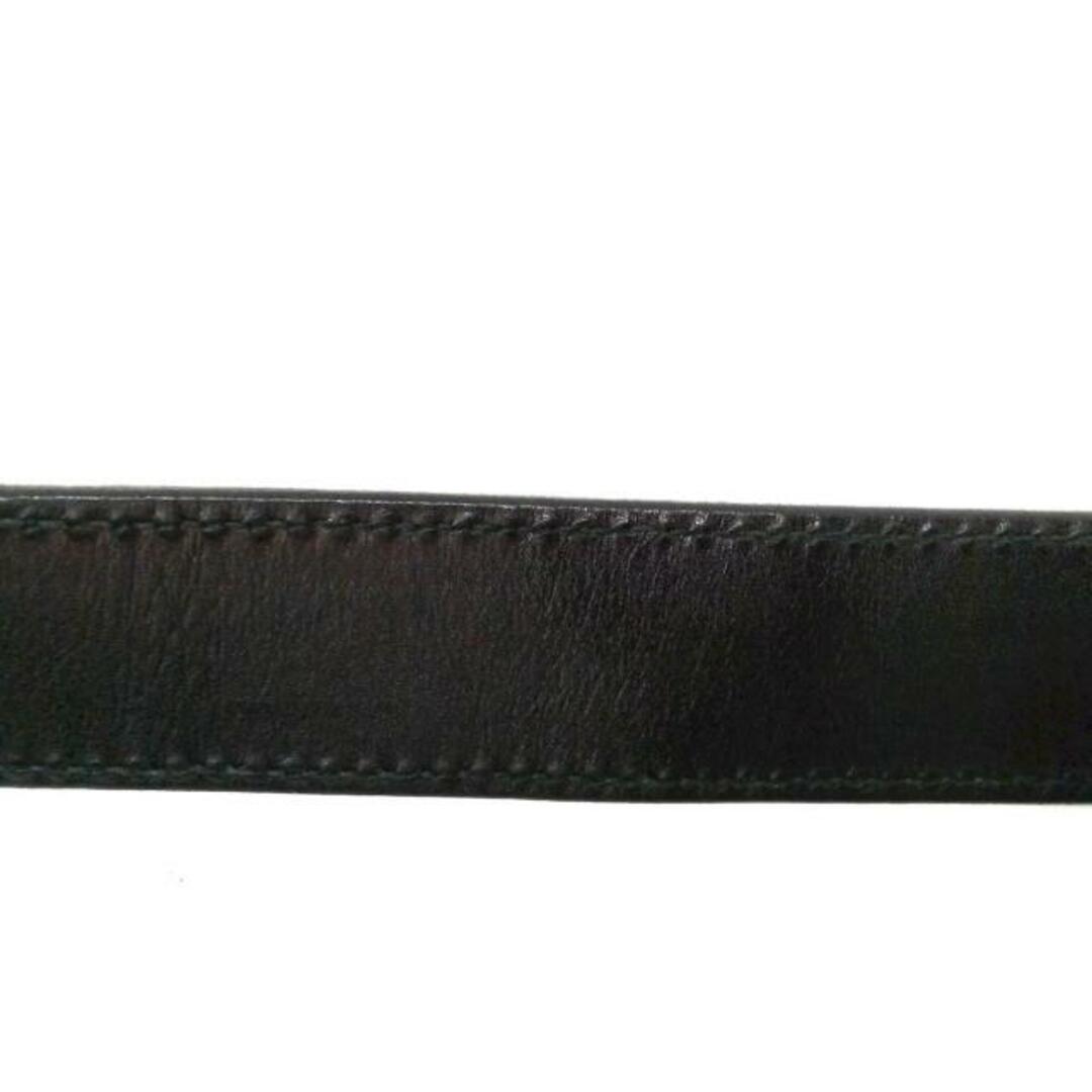 Gucci - グッチ ショルダーバッグ 201446 黒 レザーの通販 by ブラン