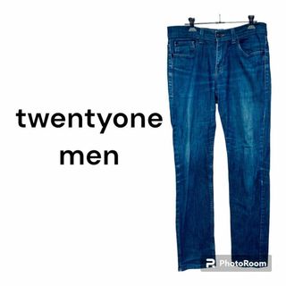 【twentyone men】デニム　パンツ アメリカ製 コットン 秋 冬(デニム/ジーンズ)