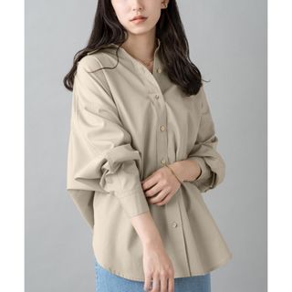 美品　春物　Loungedress ラウンジドレス　ジョーゼットブラウス