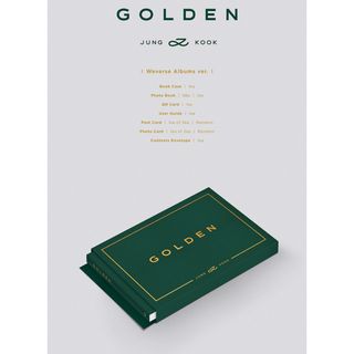 グク Golden weverse albums ver.(アイドルグッズ)