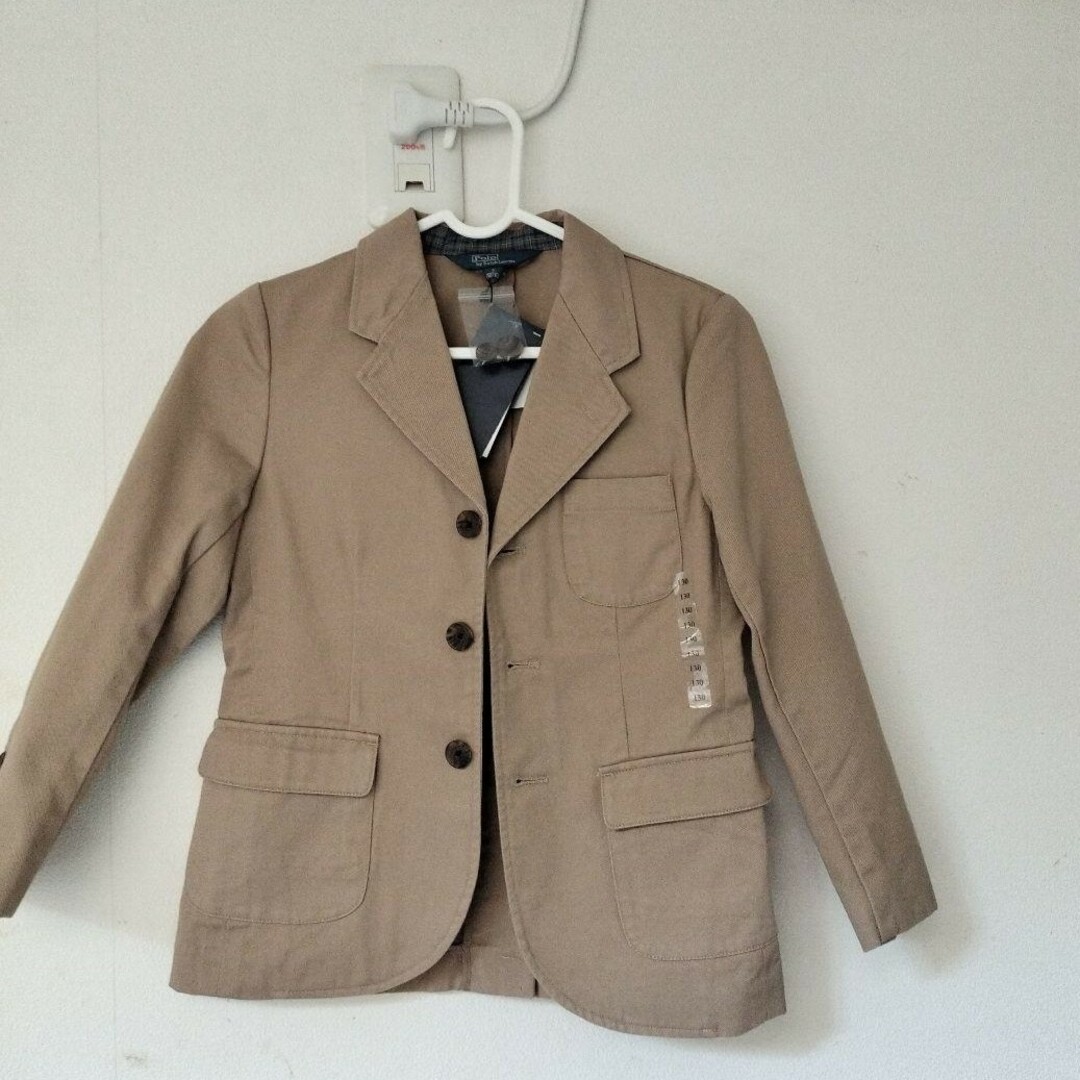 POLO RALPH LAUREN(ポロラルフローレン)の新品　タグ付き　ポロ　ラルフローレン　ジャケット キッズ/ベビー/マタニティのキッズ服男の子用(90cm~)(ジャケット/上着)の商品写真